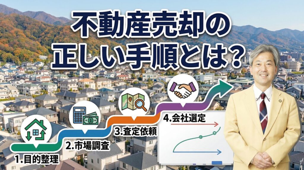 正しい不動産売却のスタートの手順とは
