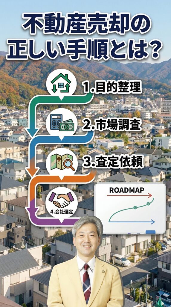 正しい不動産売却のスタートの手順とは