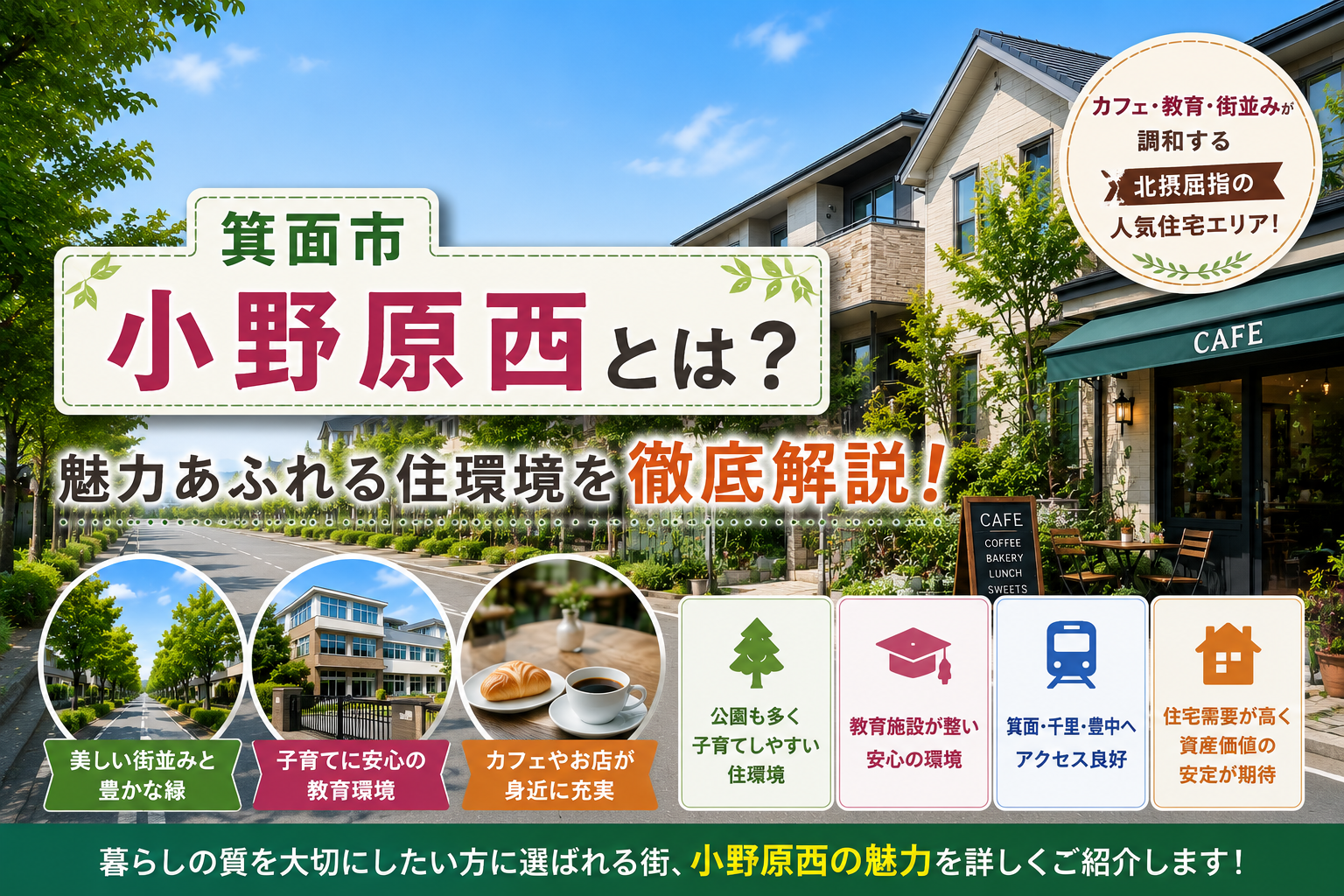 箕面市小野原西とは？