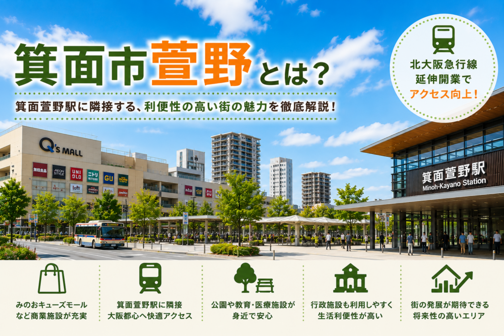 箕面市萱野とは？